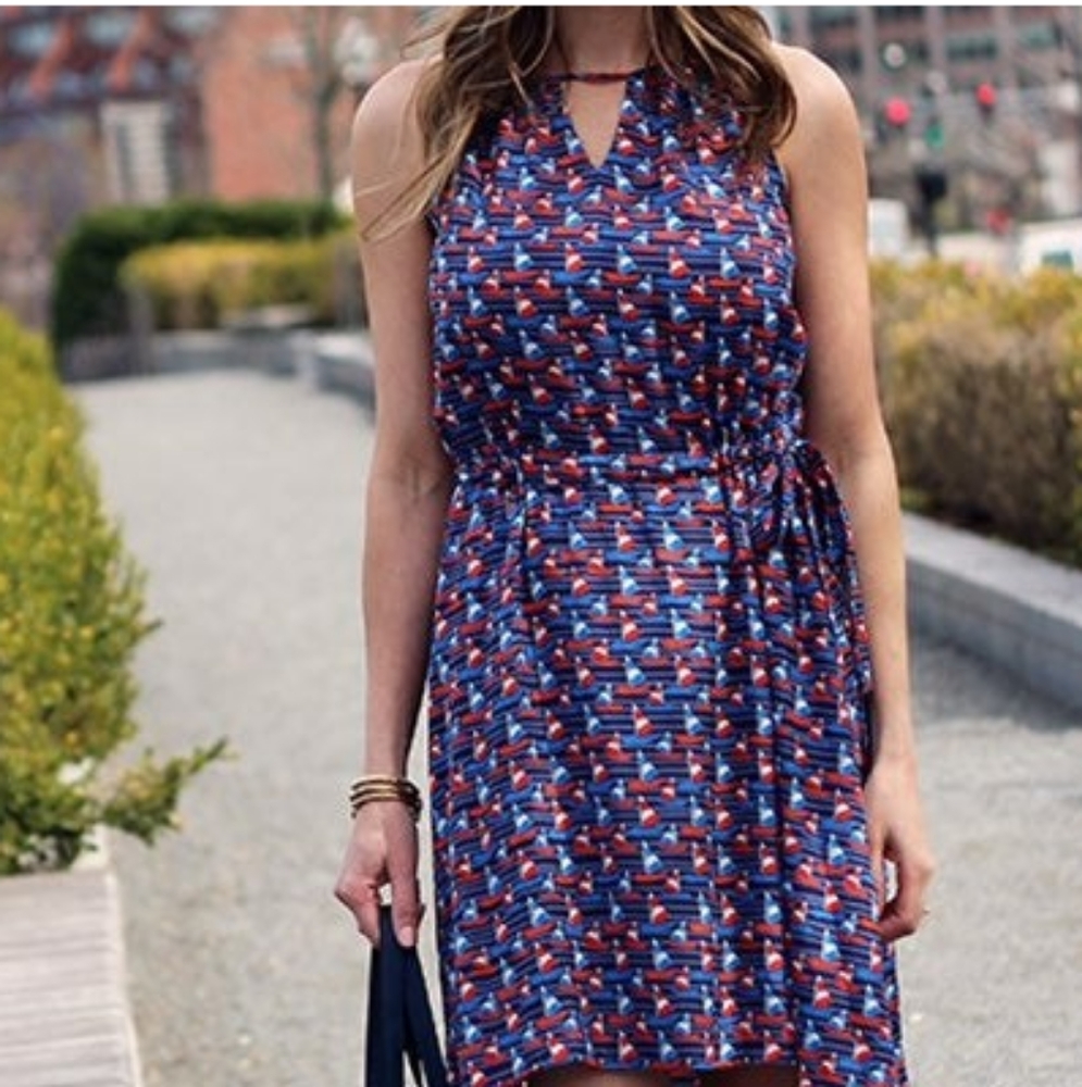 41 Hawthorne sailboat dress